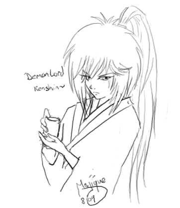 Demon Lord Kenshin by MisschiefMajique