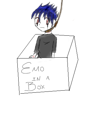 Emo In A Box by MissieFlame