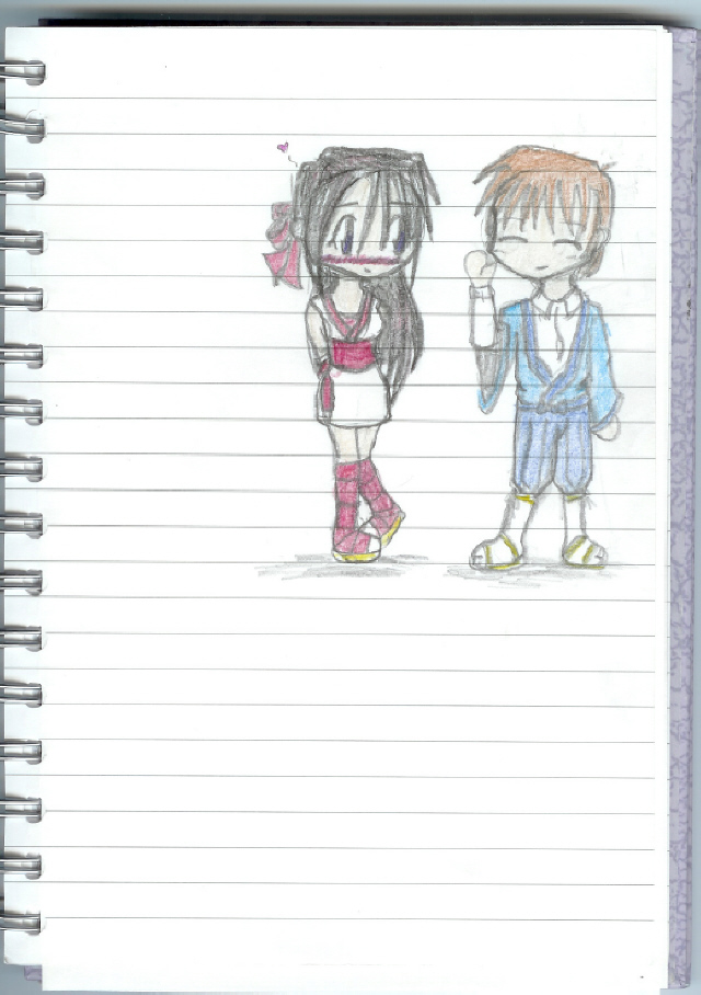 Soujiro and Kyoko by Missy-chan