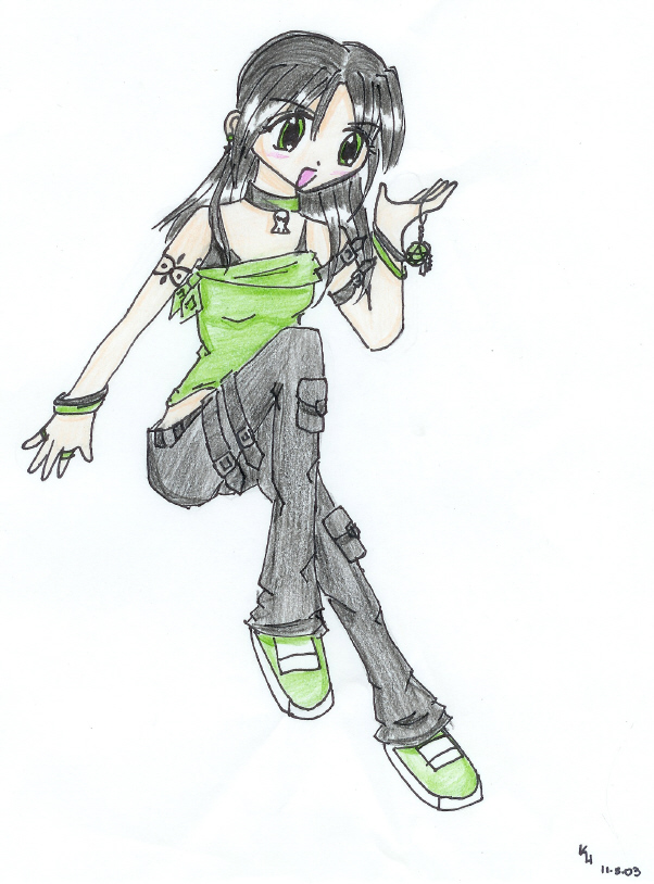 Teenage Anime Buttercup by Missy-chan