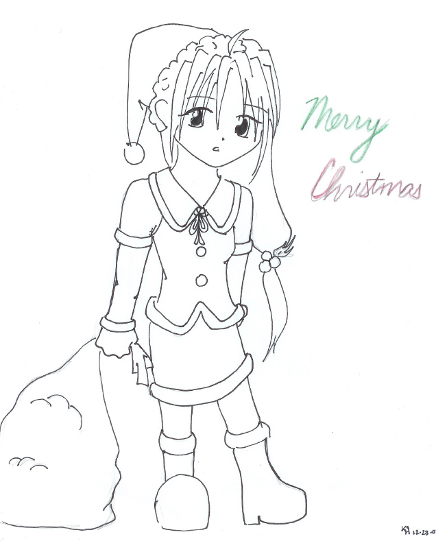 Chibi Merry Christmas! by Missy-chan