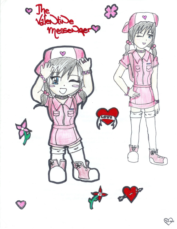 The Valentine Messenger! by Missy-chan