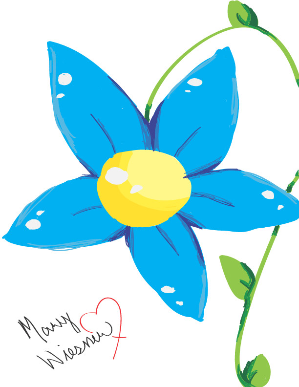 Blue Flower by Mist_Wing