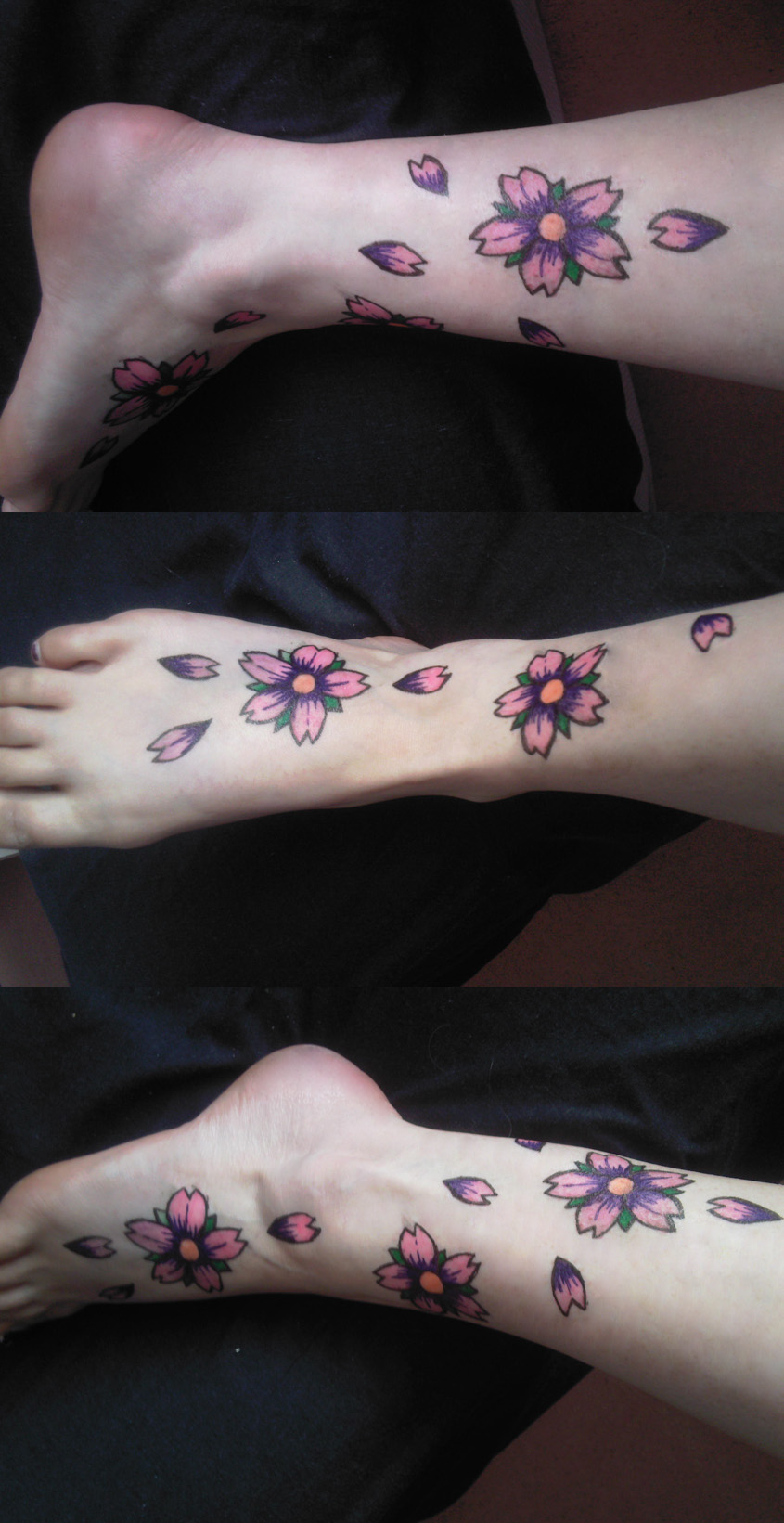 Flower tattoo design by Mistress_Webb