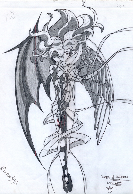Demon / Angel by MistyQue