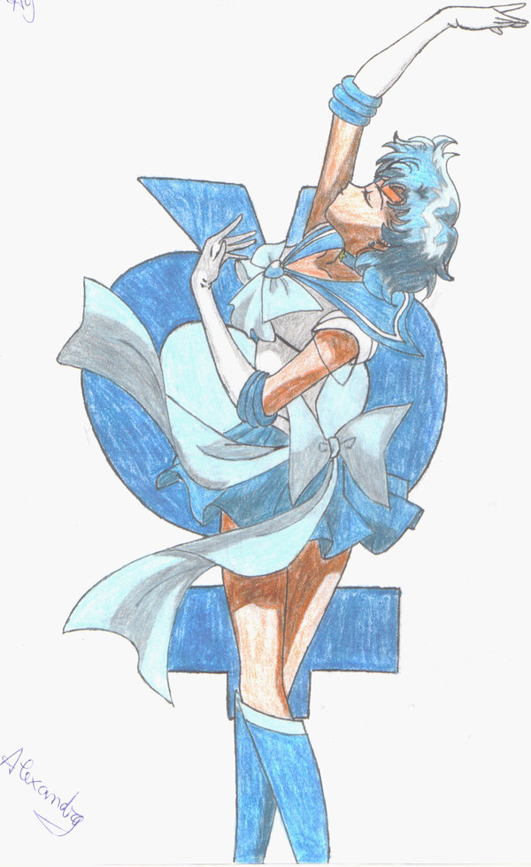 Super Sailor Mercury by MistyQue