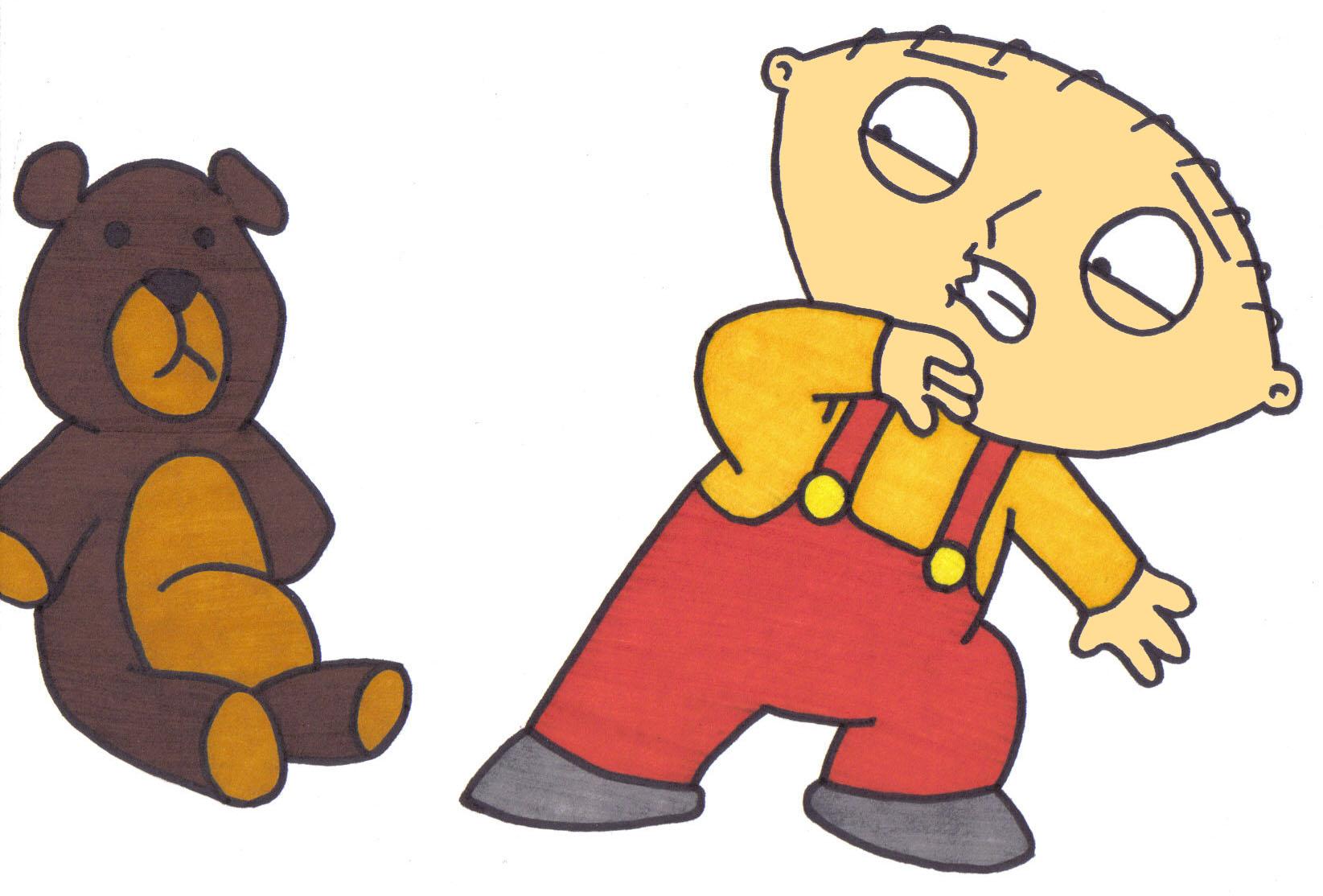 Stewie and Rupert by MitchellP