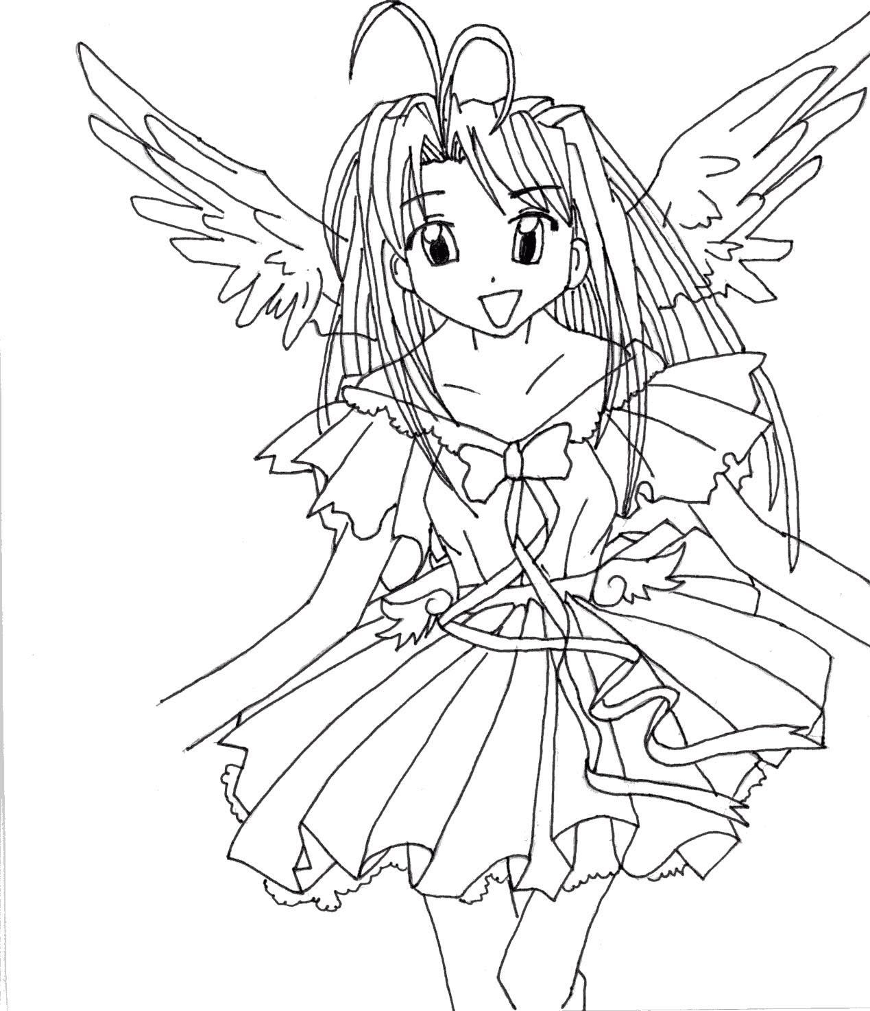 Naru angel by MiyamiCharat