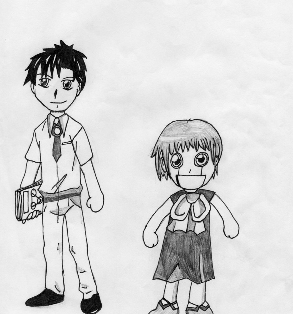 Zatch and Kiyo by MiyamiCharat