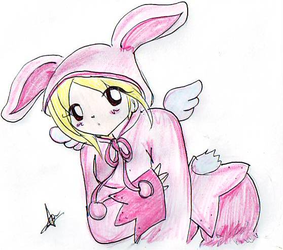miyu in a bunny suit by MiyuMotou