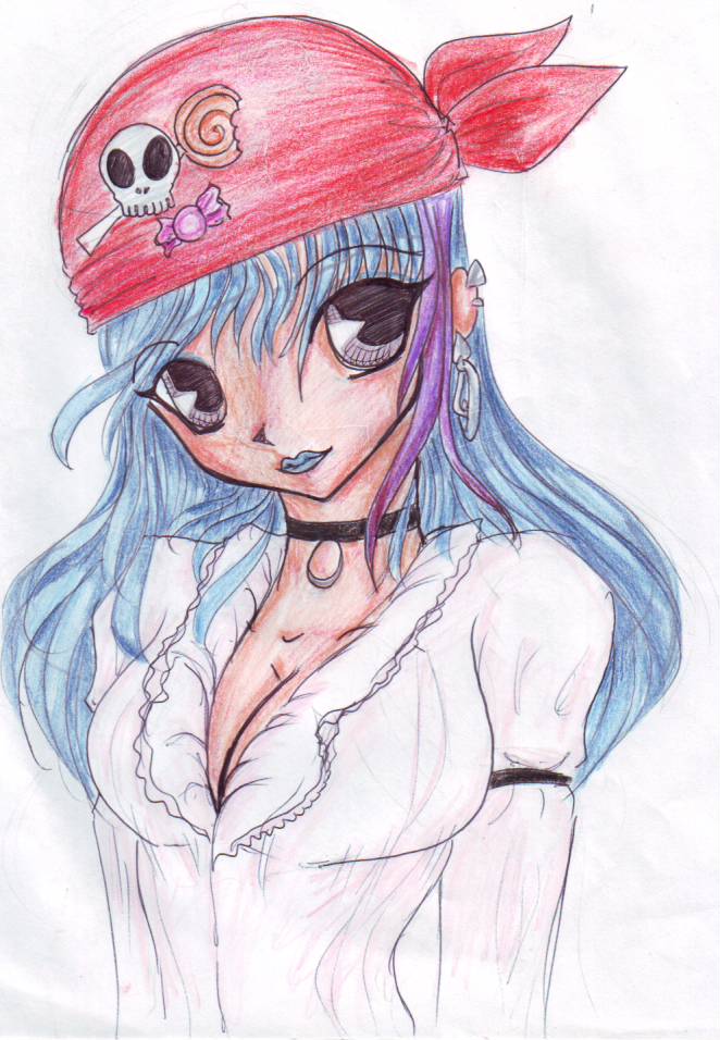 A cool Pirate girl!! by MiyuMotou
