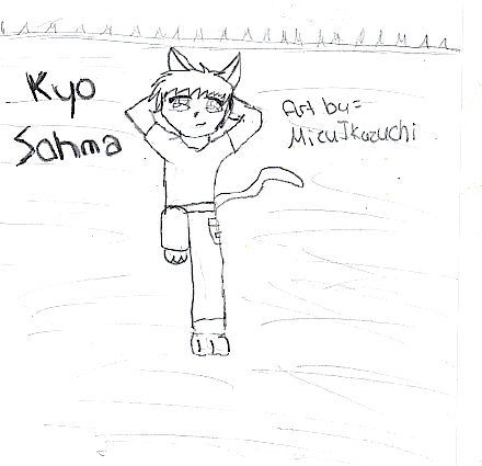 Kyo Sohma Neko by MizuIkazuchi