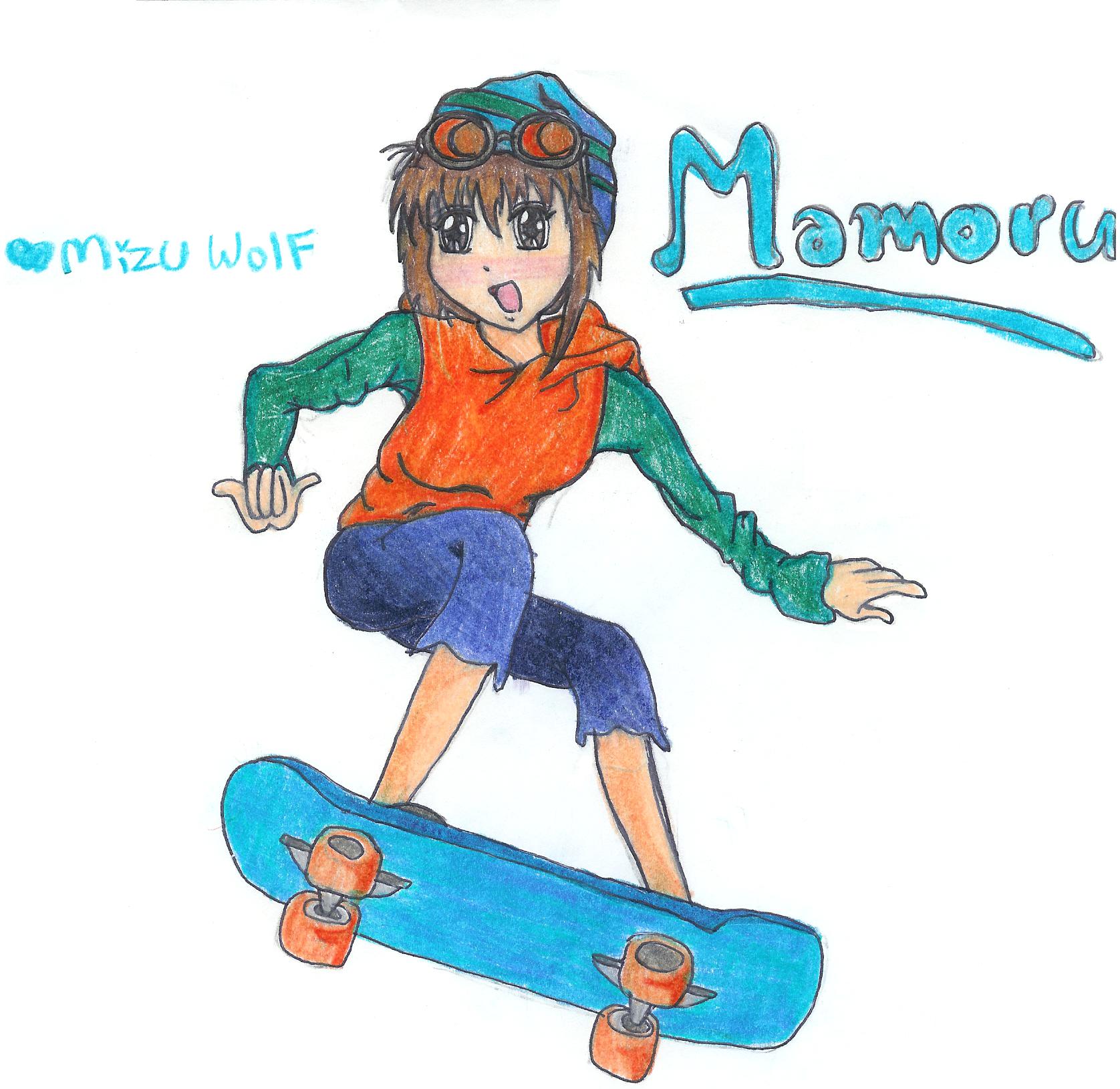 Mamoru!!! by Mizu_Wolf