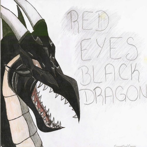 Red Eyes Black Dragon by Mokubas_Girl