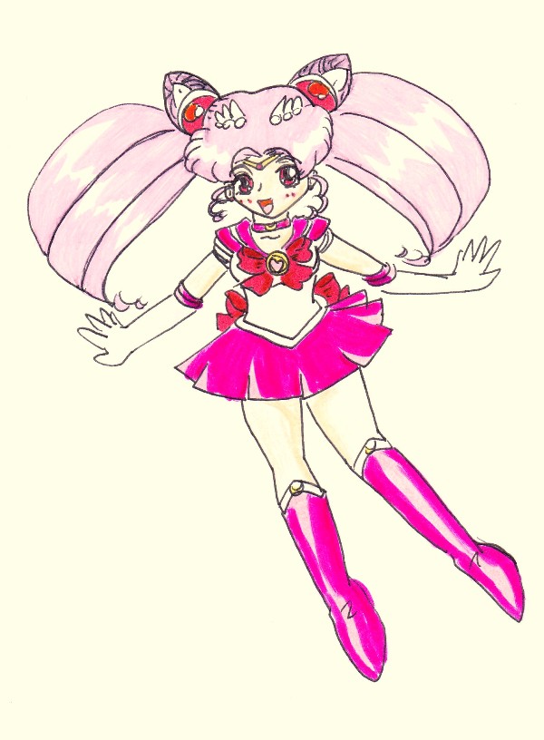 Sailor Chibi Moon by MomoRyu