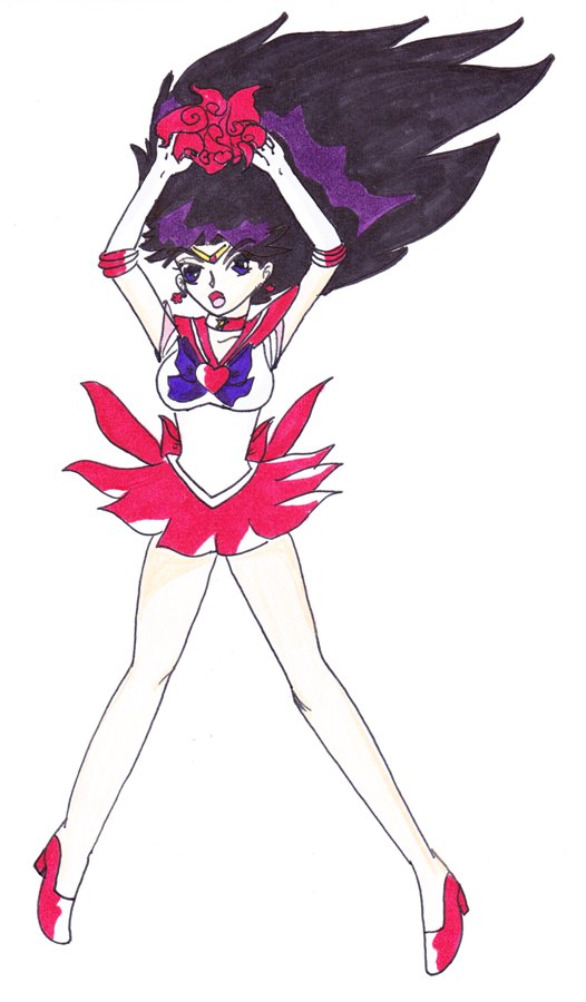 Super Sailor Mars by MomoRyu