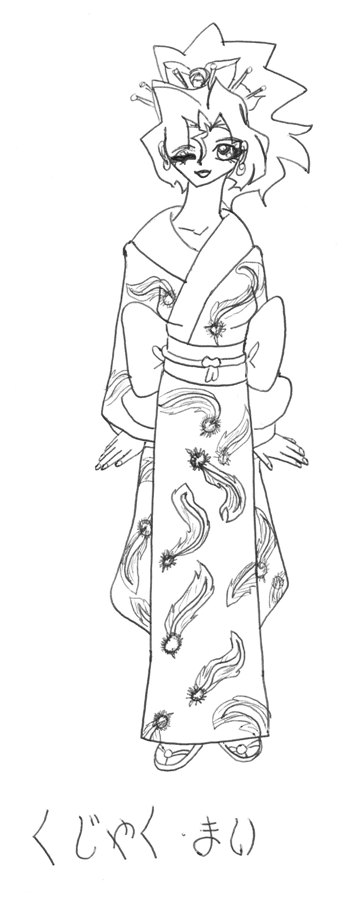 BW Mai Kimono by MomoRyu