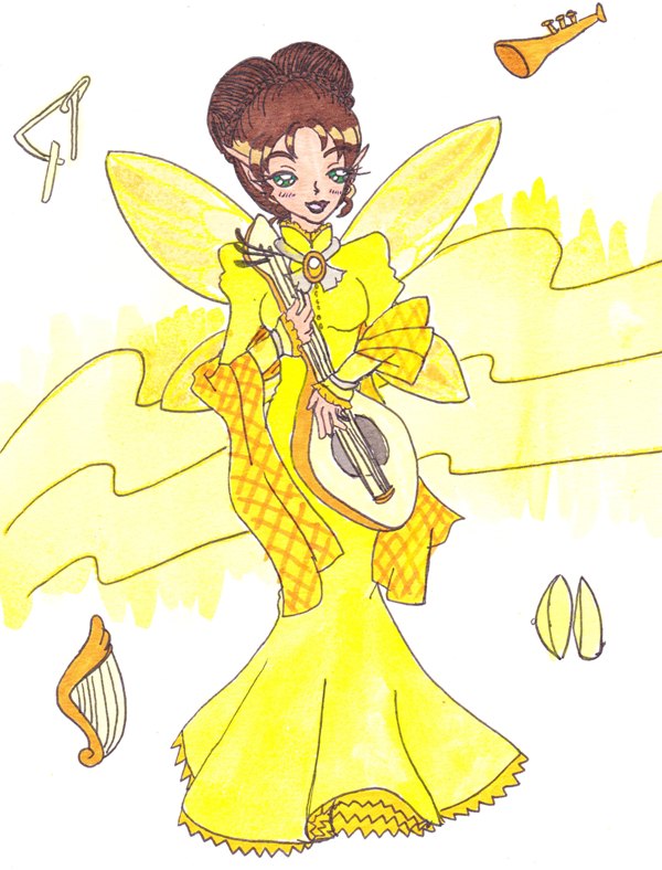 Yellow Faerie by MomoRyu