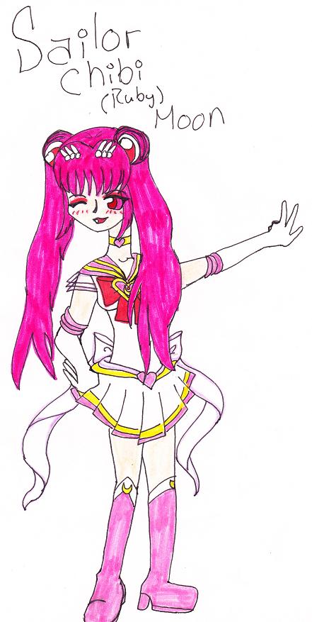 Sailor Chibi Ruby Moon by MomoRyu