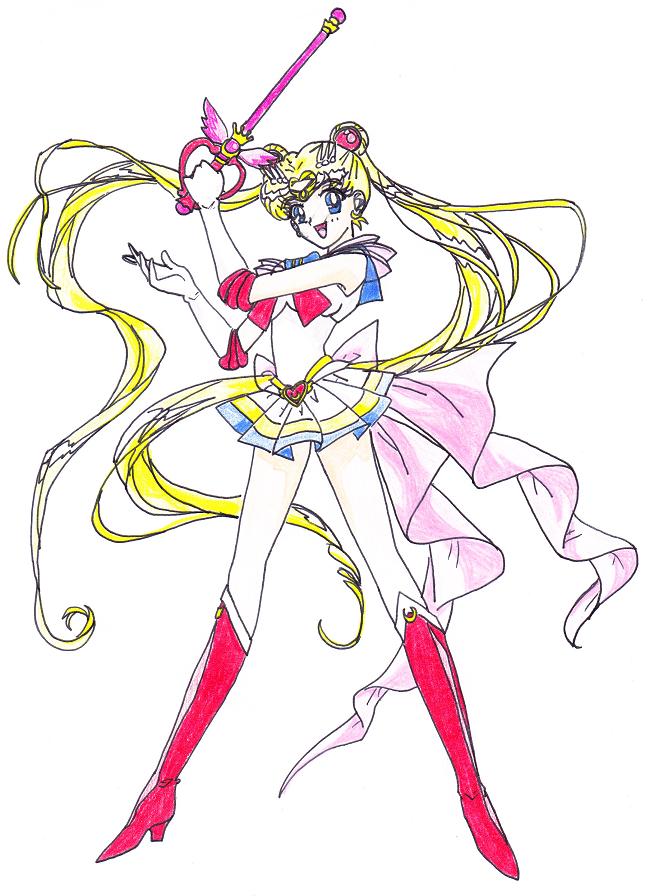 Super Sailor Moon by MomoRyu