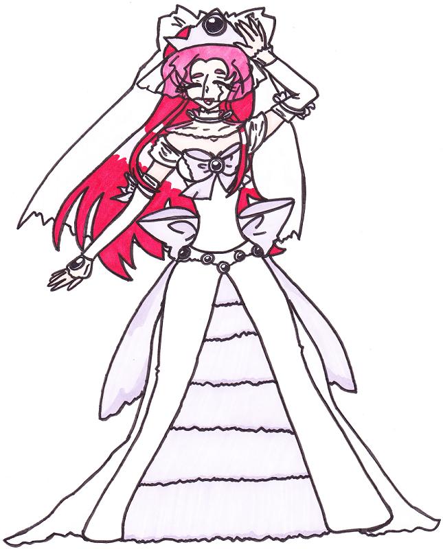 Starfire Wedding Dress by MomoRyu