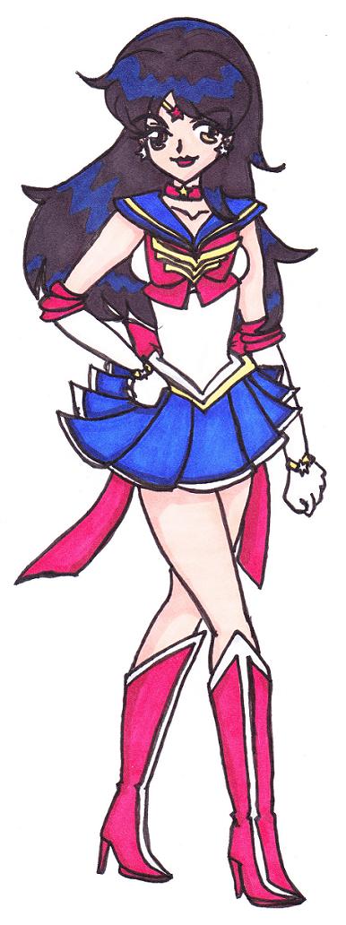 Sailor Gaea by MomoRyu