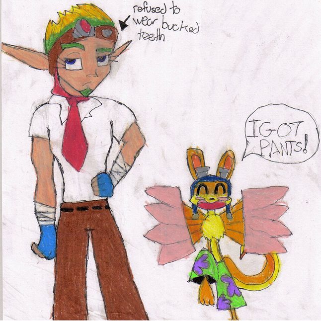 Jak and Daxter's part-time job. by Mongoose