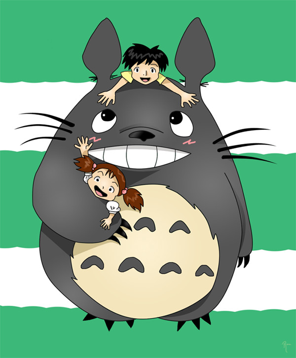 Totoro (Hayao Myazaki Character Contest) by MooSaidTheDuck