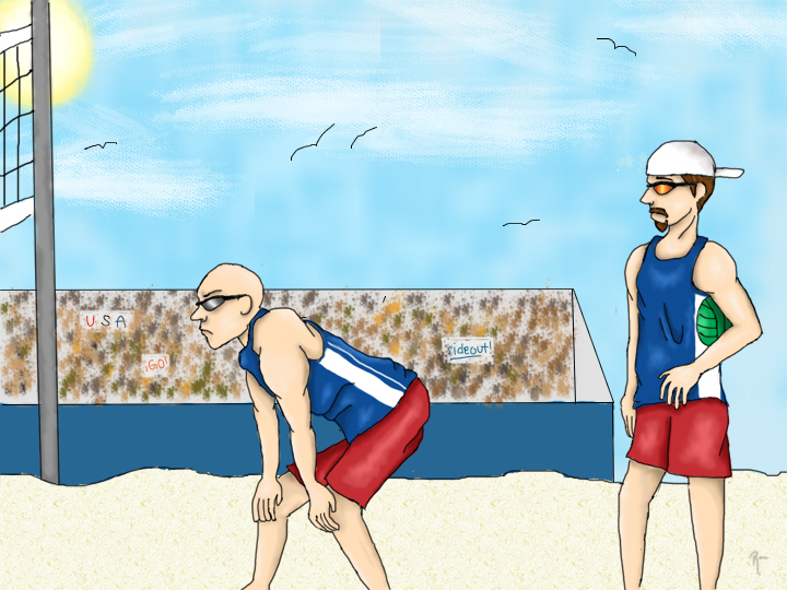 Dalhausser and Rogers by MooSaidTheDuck