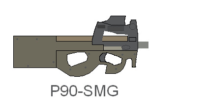 Olive P90 by Mookey137