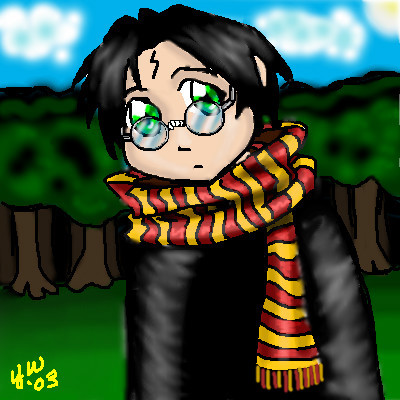 Oekaki Harry Potter Chibi by Mookyvet