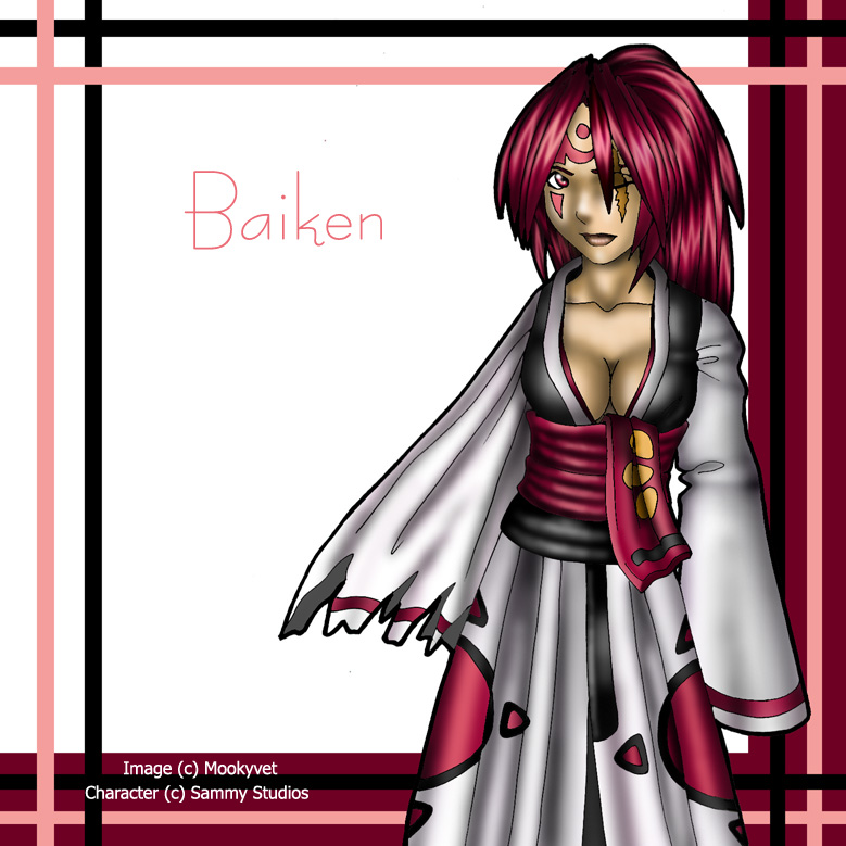 Baiken - GGX Colored by Mookyvet