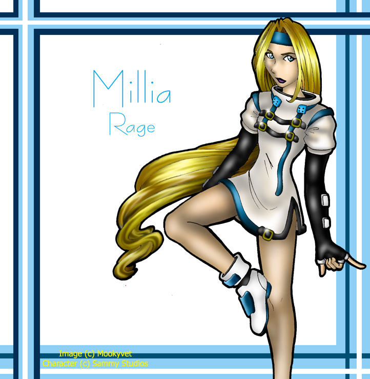 Millia Rage - Colored by Mookyvet