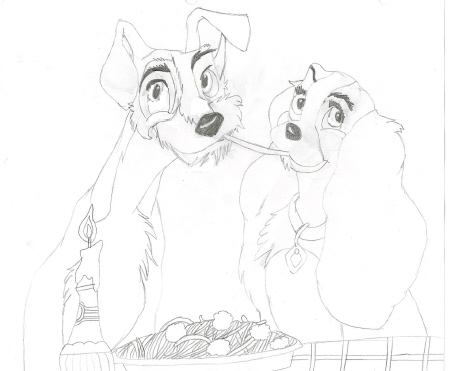 Lady and the Tramp by MoonDreamer