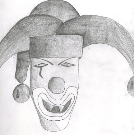 Evil Clown by MoonDreamer
