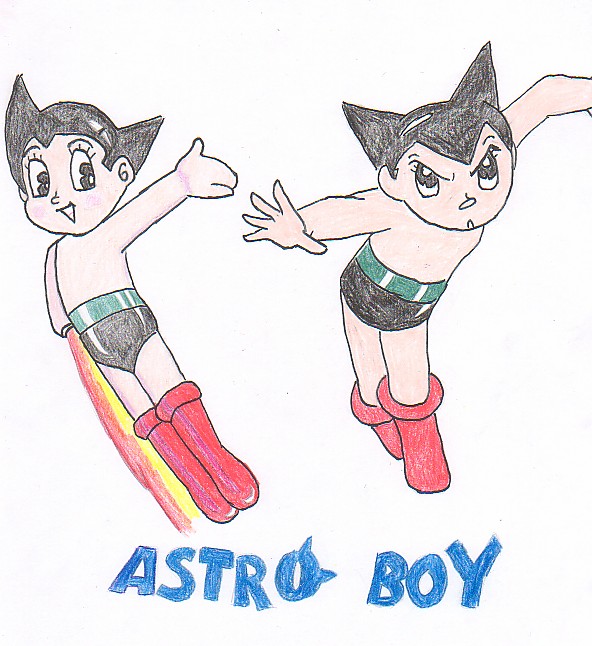Astro Boy: Differences and Similarities by MoonGirl16