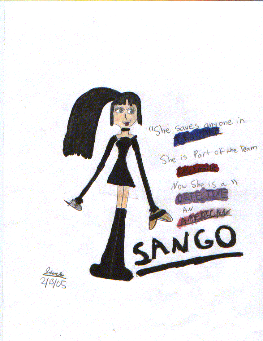 The American Detective Sango by MoonPartner