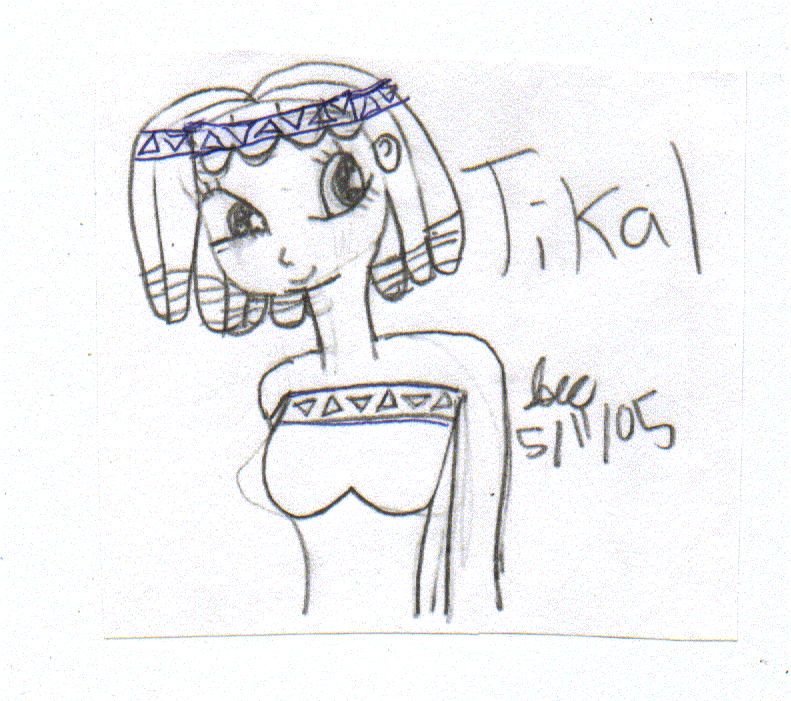 My First Human Tikal by MoonPartner