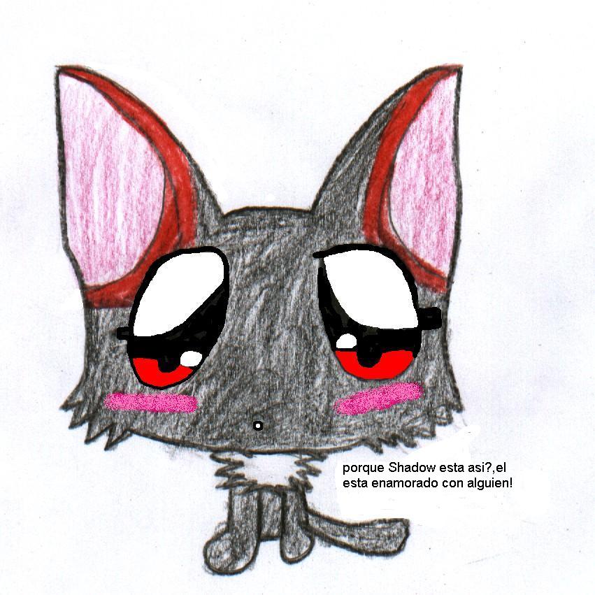 neko cat shadow blushing by MoonPartner