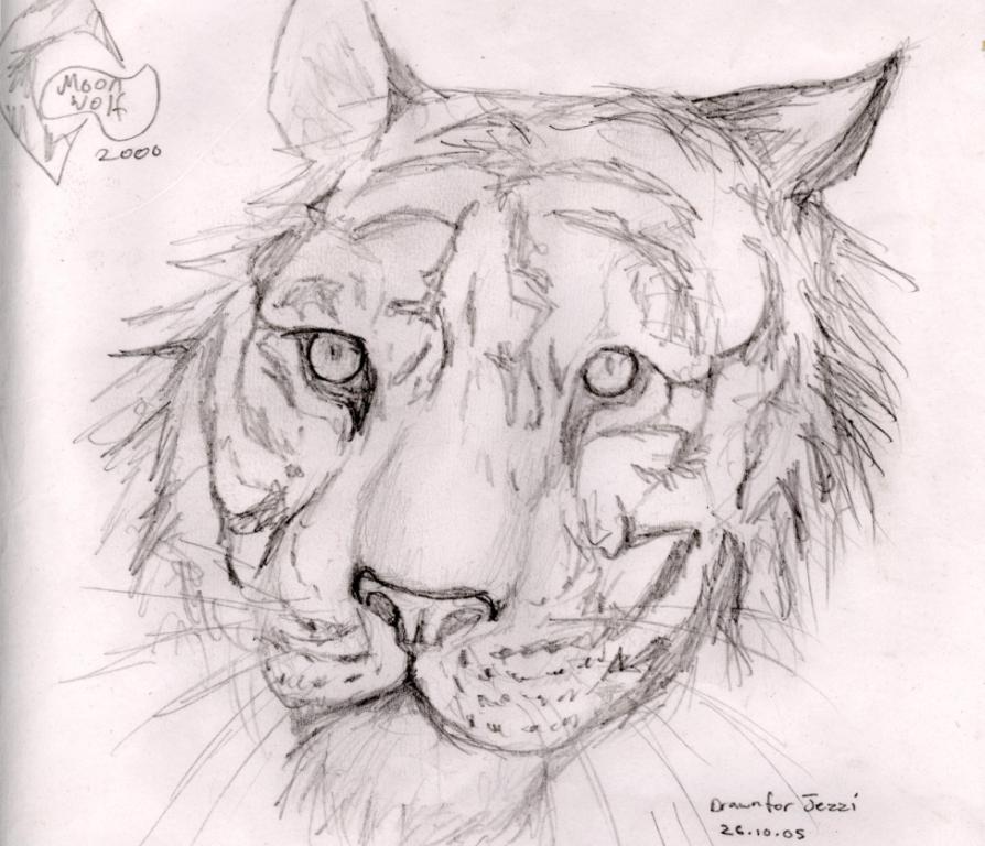 Pretty Tiger! by MoonWolf2000