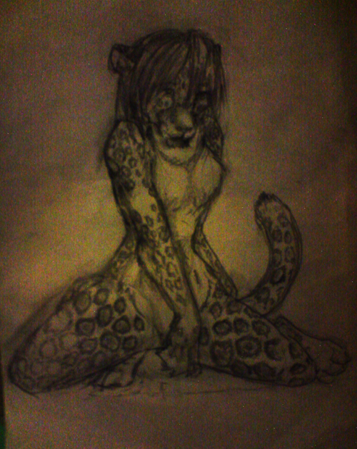 Jaguar girl by MoonWolf2000