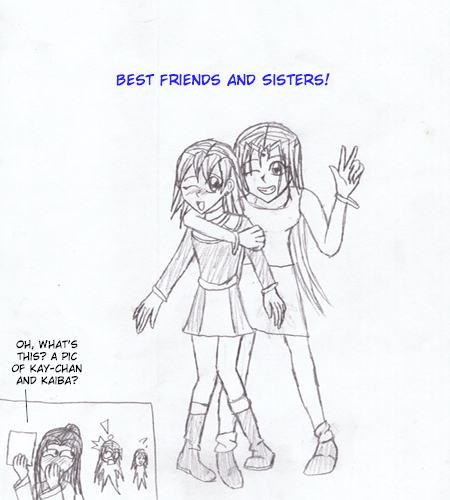 Sisters and Best friends by Moon_Princess