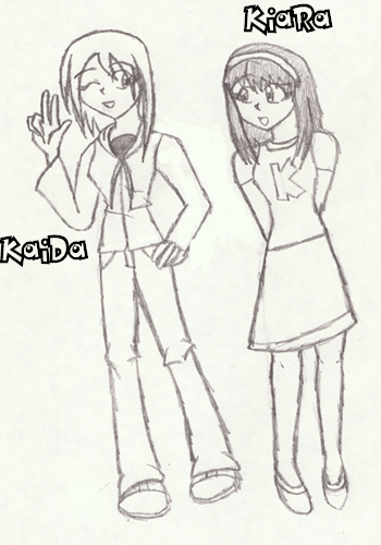 Kaida and Kiara (For KiaraAkira's contest) by Moon_Princess