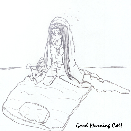 Good Morning Cat! by Moon_Princess