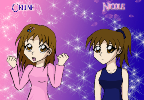 Celine and Nicole by Moon_Princess