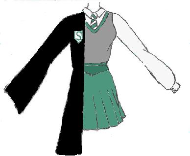 Slytherin Uniform by Moonlady_31000