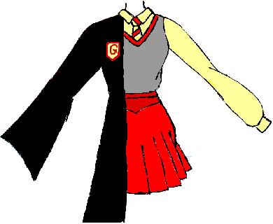 Gryffindor Uniforms by Moonlady_31000