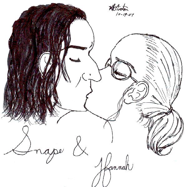 Me Kissin' Snape *^_^* by Moonlady_31000