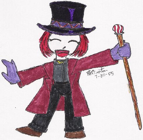 Willy Wonka Chibi by Moonlady_31000