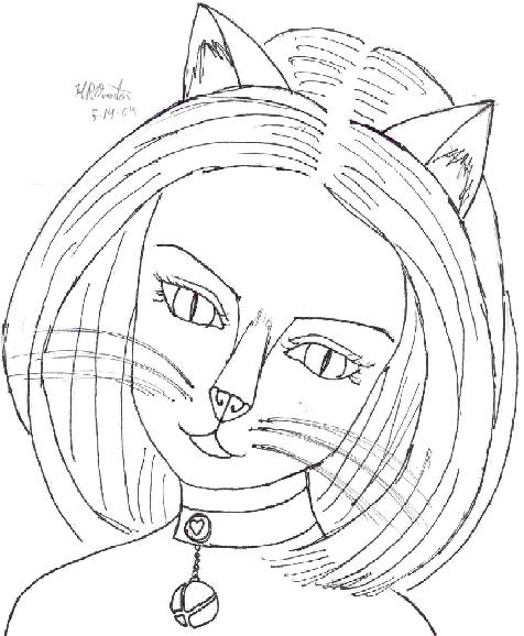 Catgirl2 by Moonlady_31000